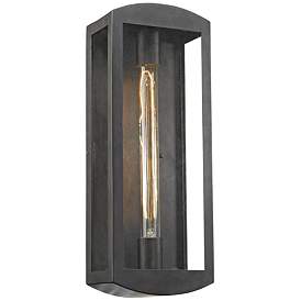 Image1 of Trenton 17" High Blackened Bronze Outdoor Wall Light