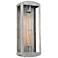 Trenton 17" High Silvery Ash Outdoor Wall Light