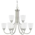 HomePlace Lighting Trenton Brushed Nickel Collection