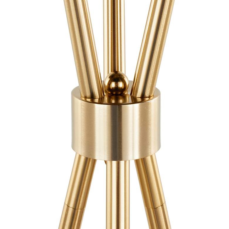 Image 7 Tres-Tripod 68" Metal Floor Lamp more views