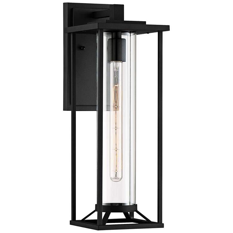 Image 2 Trescott 20" High Black Outdoor Wall Light