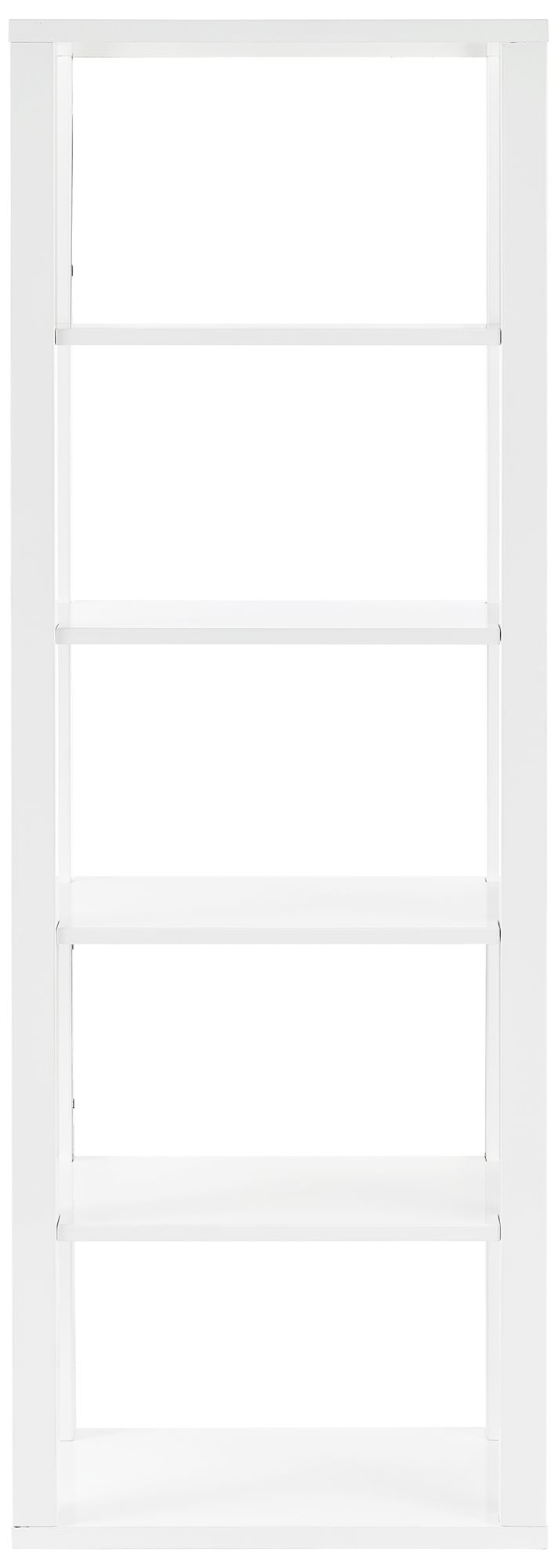 Image 5 Tresero 23 1/2" Wide White Wood 6-Shelf Shelving Unit more views