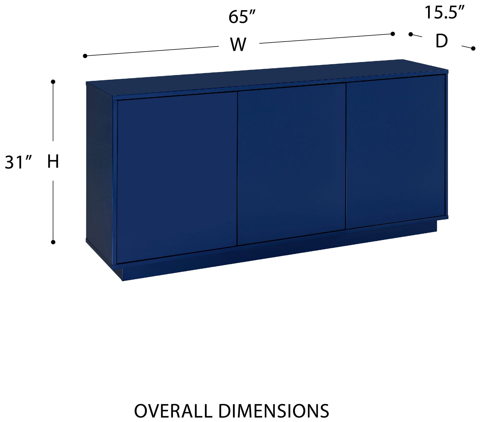 Tresero 65" Sideboard