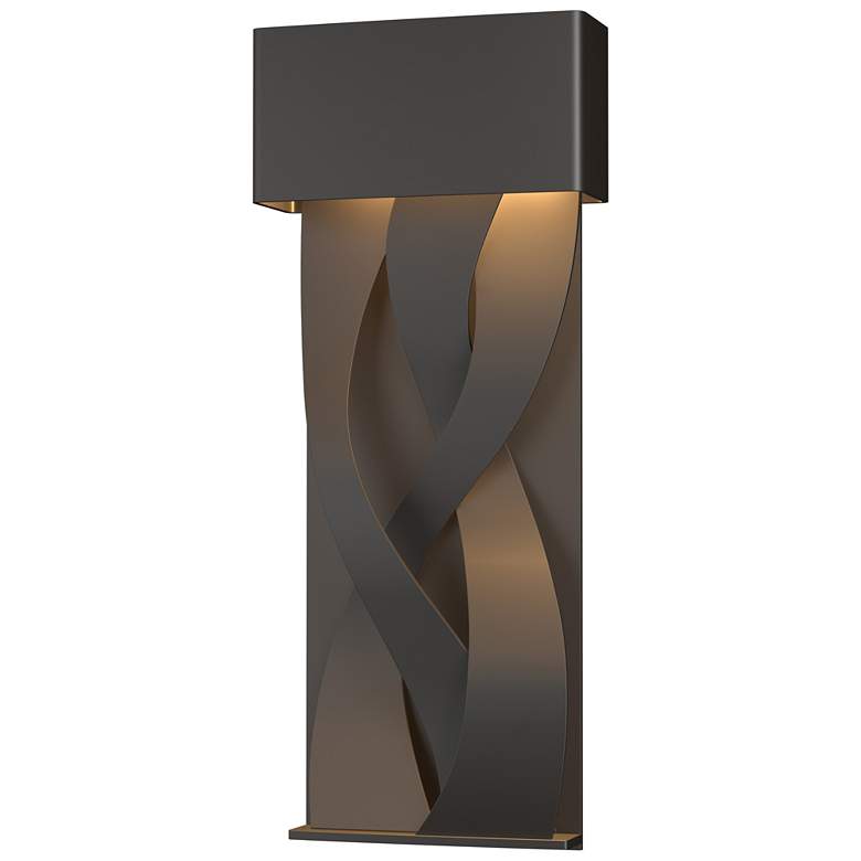 Image 1 Tress 22.9"H Small Coastal Oil Rubbed Bronze Dark Sky LED Outdoor Scon