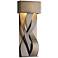 Tress 22 3/4" High Mahogany Small LED Outdoor Wall Light