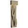 Tress 31.8" High Soft Gold Accented Large Soft Gold LED Sconce