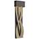 Tress 31.8"H Soft Gold Accented Large Oil Rubbed Bronze LED Sconce