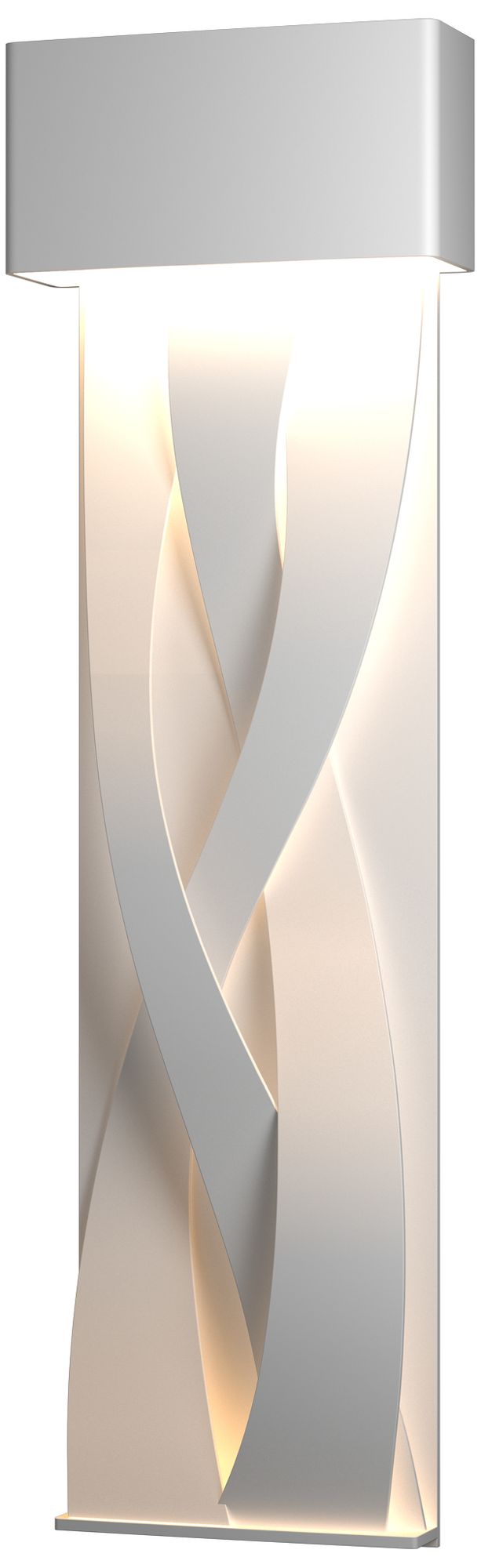 Tress 9.5"H Large Coastal White Dark Sky LED Outdoor Sconce Made to Order