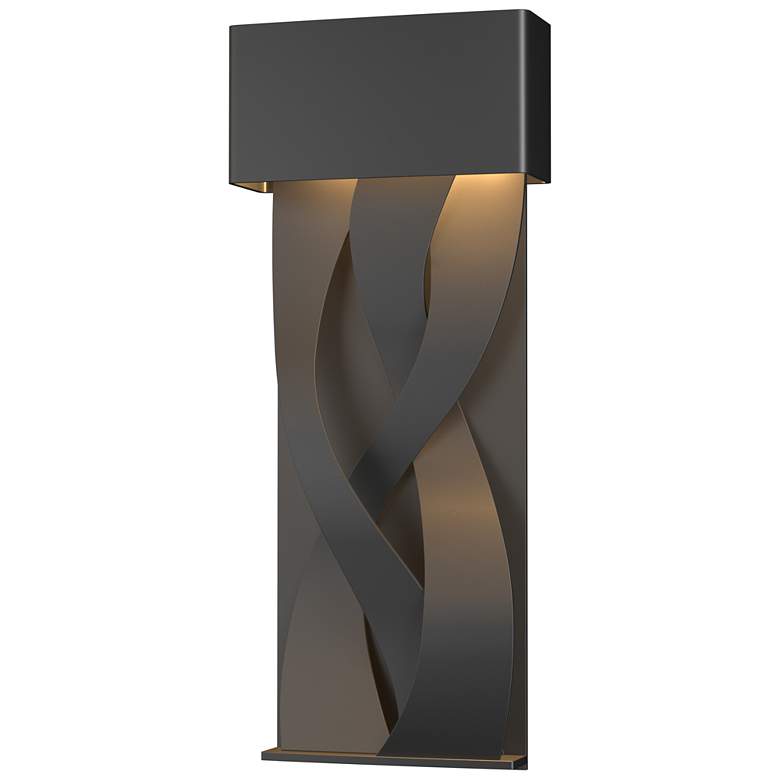 Image 1 Tress Small Dark Sky LED Outdoor Sconce - Black Finish
