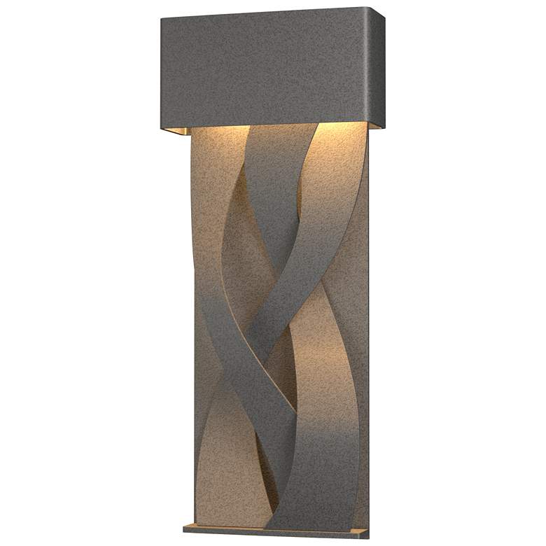 Image 1 Tress Small Dark Sky LED Outdoor Sconce - Iron Finish