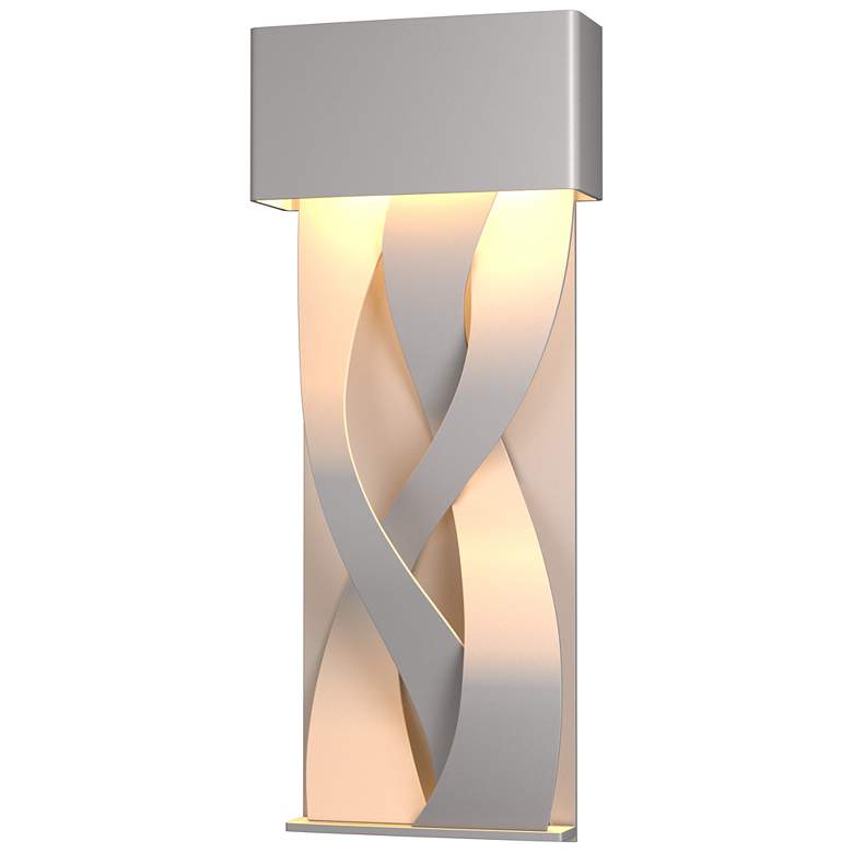 Image 1 Tress Small Dark Sky LED Outdoor Sconce - Steel Finish