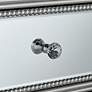 Thumbnail3 of Trevi 32" Wide Mirrored Silver 3-Drawer Accent Chests Set of 2 more views
