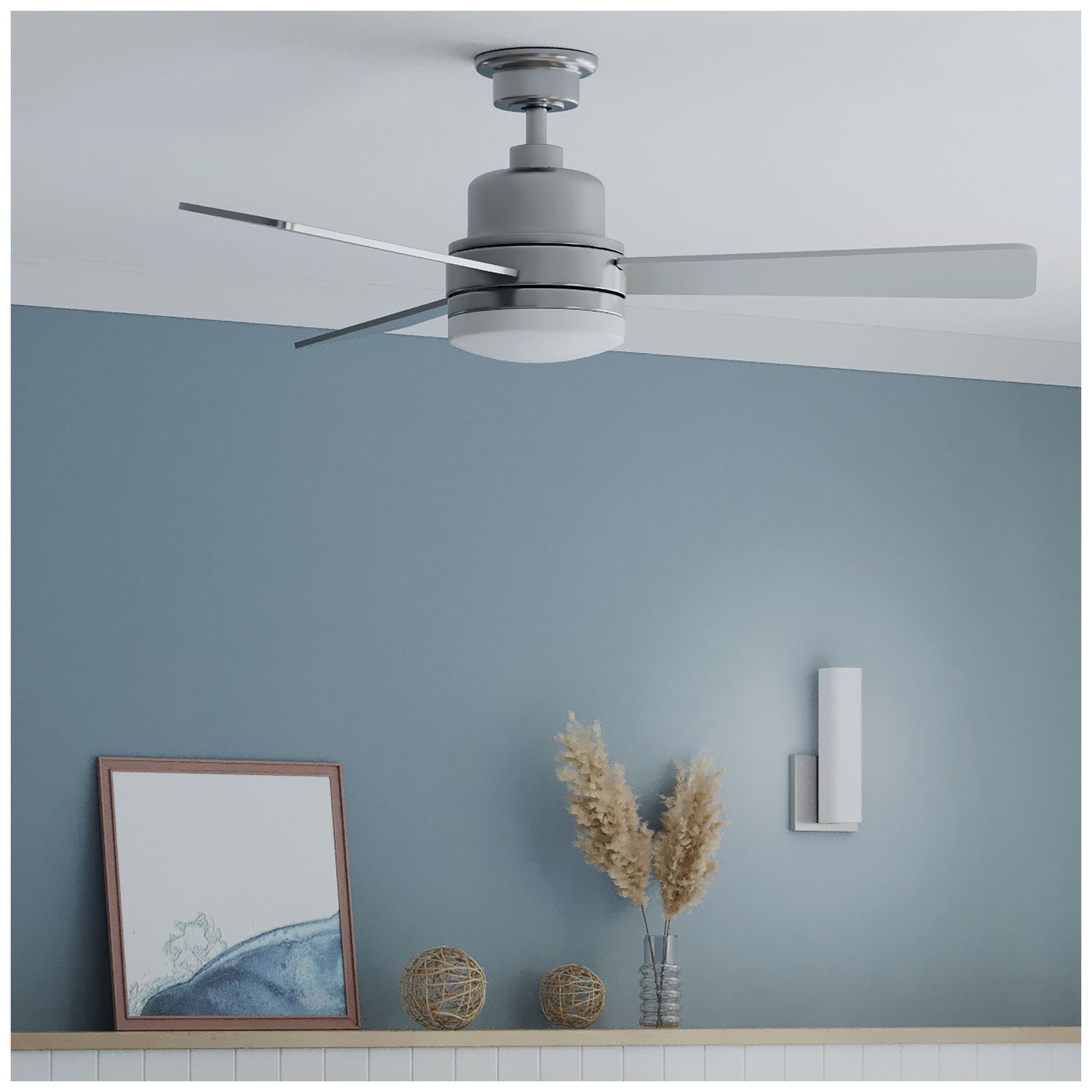 Trevina Collection LED 52" 3-Blade Ceiling Fan
