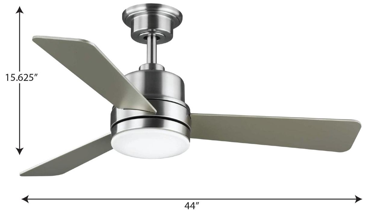 Image 3 Trevina II Collection 44" Three-Blade Ceiling Fan more views