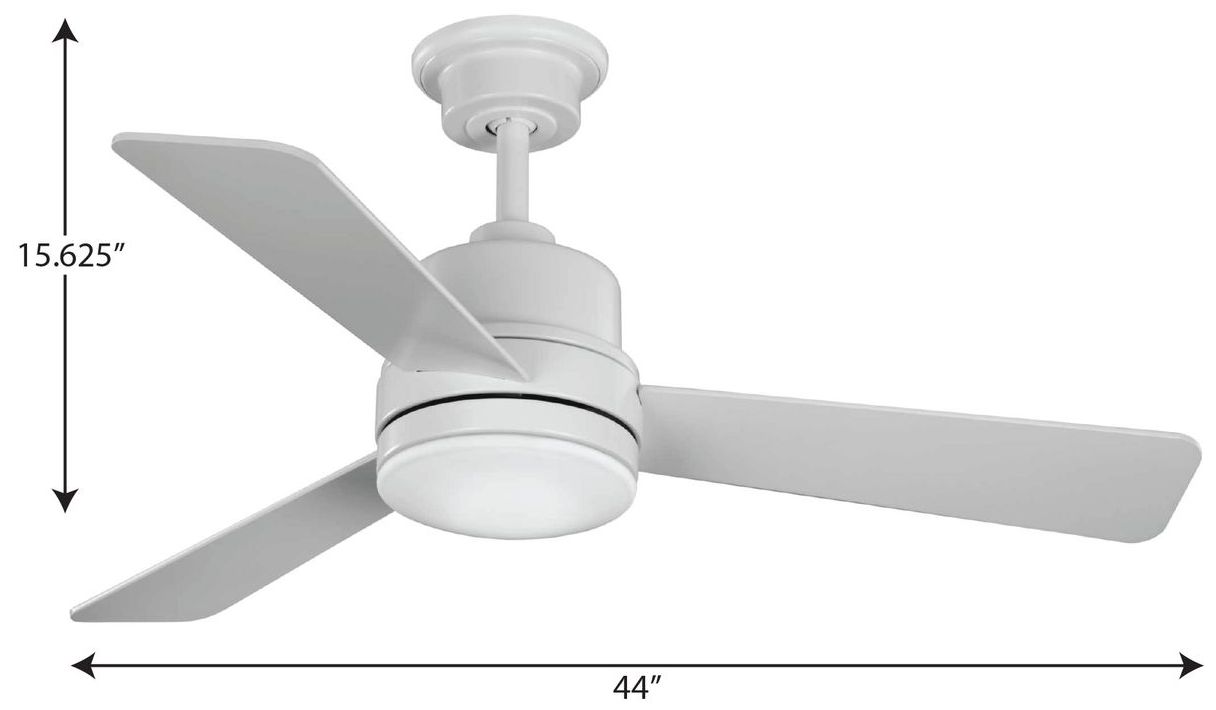 Image 3 Trevina II Collection 44" Three-Blade Ceiling Fan more views