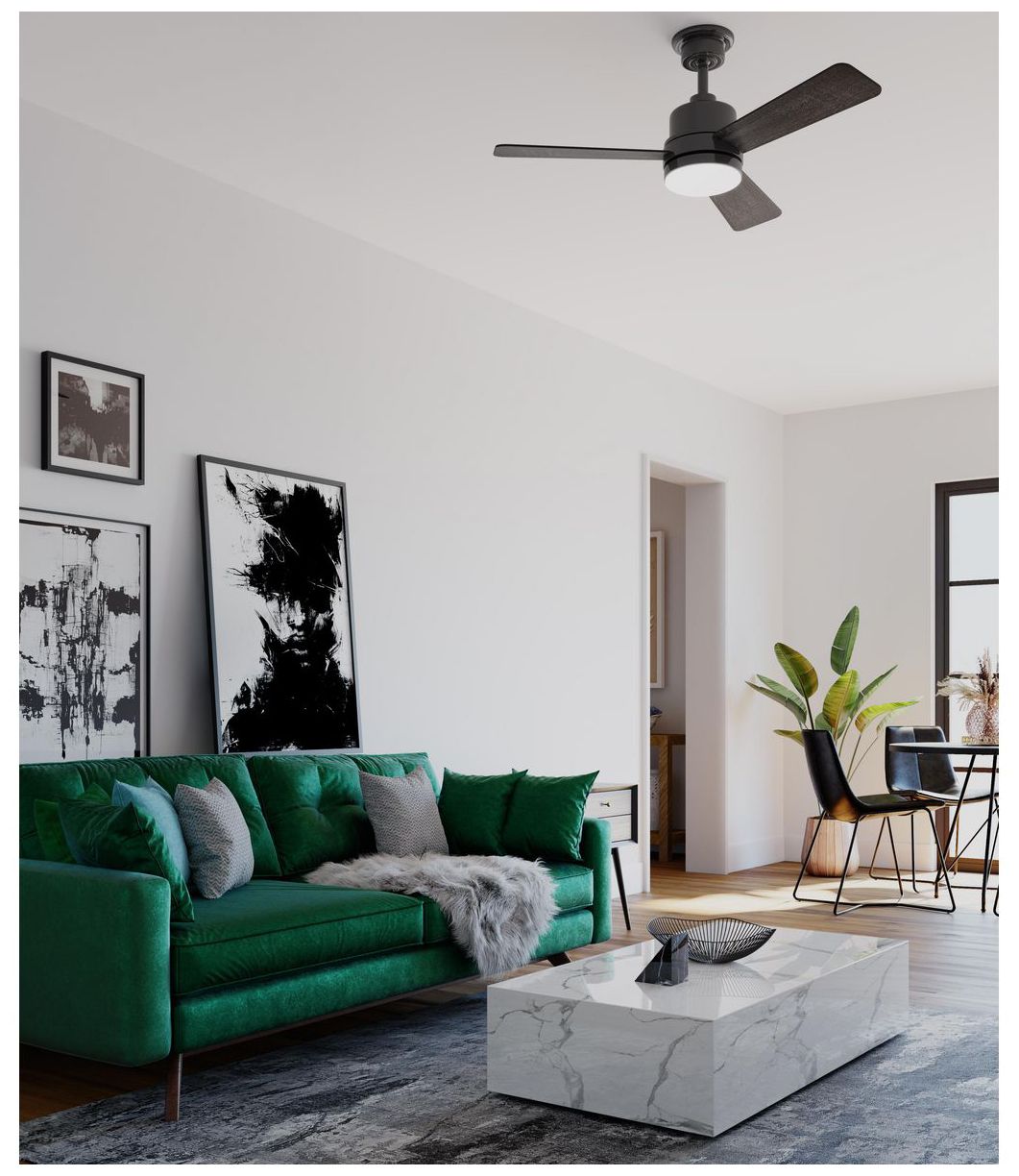 Image 2 Trevina II Collection 44" Three-Blade Ceiling Fan more views