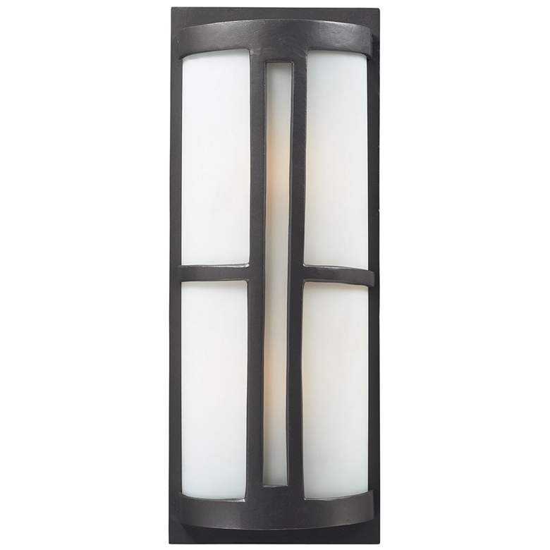 Image 1 Trevot 22 inch High 2-Light Outdoor Sconce - Graphite