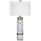 Trex 29" Contemporary Styled White Table Lamp