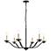 Trey 36" Pendant In Black