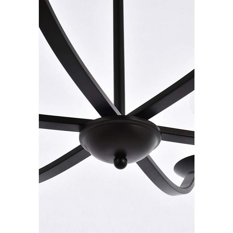 Image 5 Trey 36" Pendant In Black more views