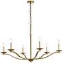 2_Trey 42" Pendant In Brass