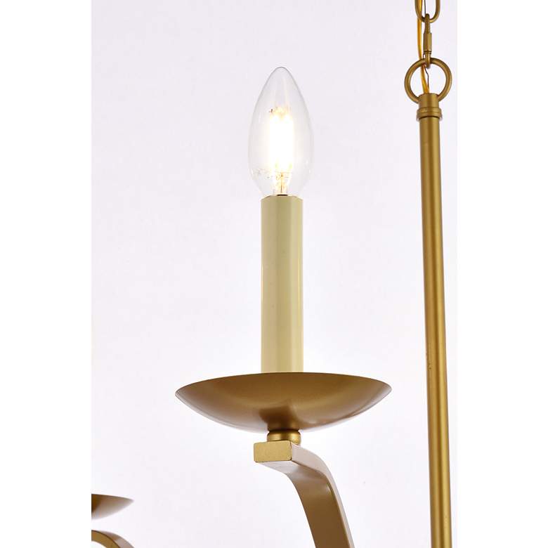 Image 6 Trey 42" Pendant In Brass more views