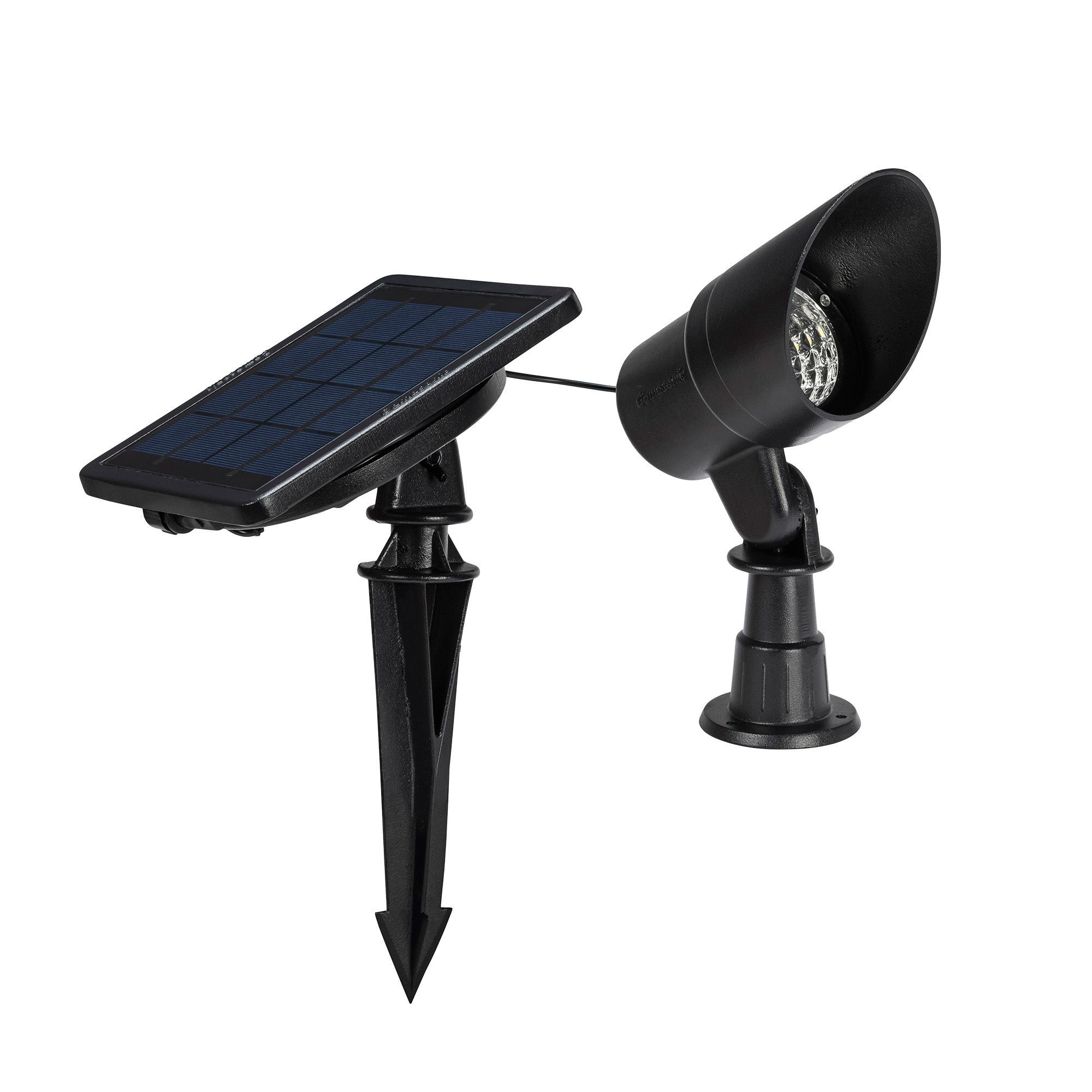 Image 3 Tri-Color Progressive Solar Spotlight more views