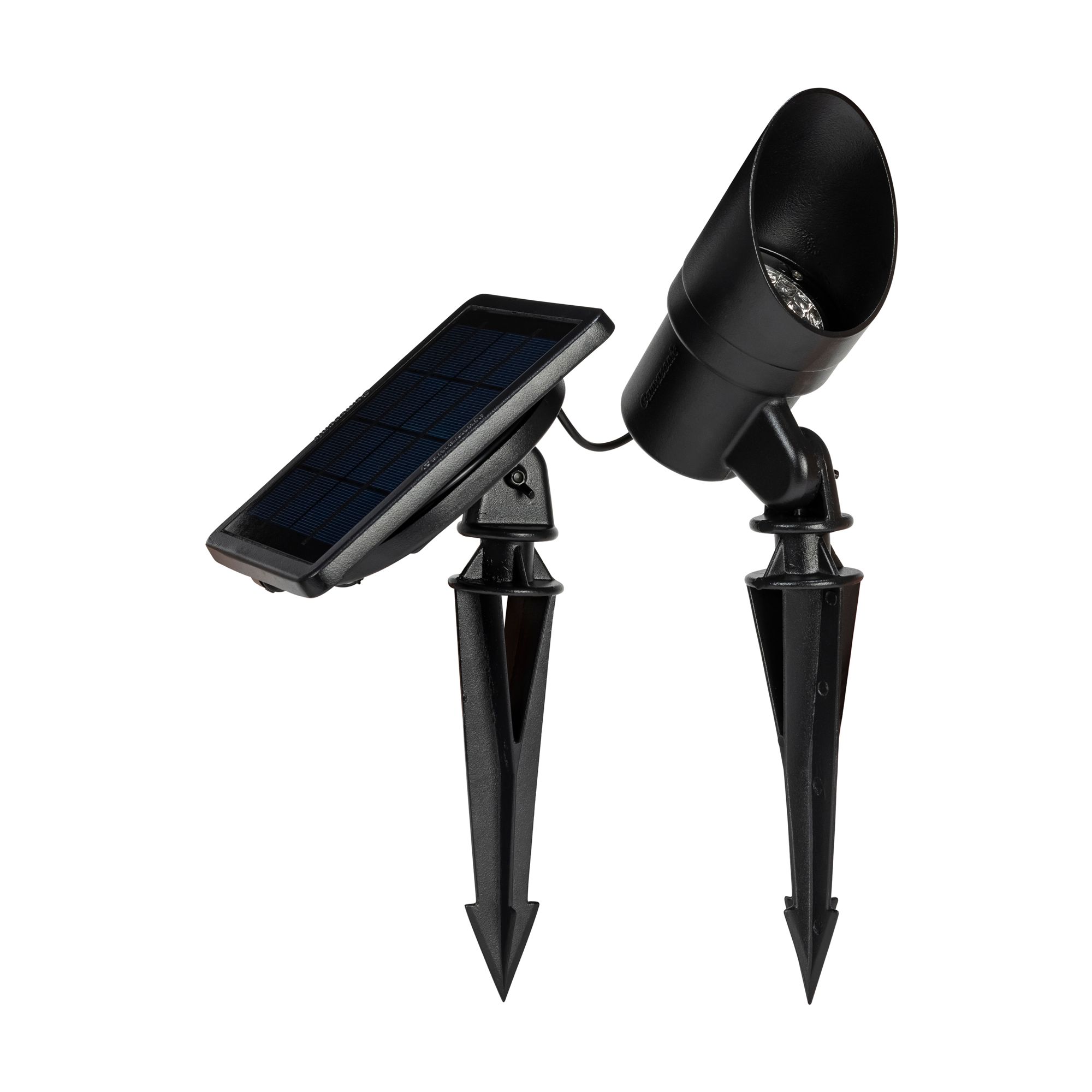 Image 6 Tri-Color Progressive Solar Spotlight more views