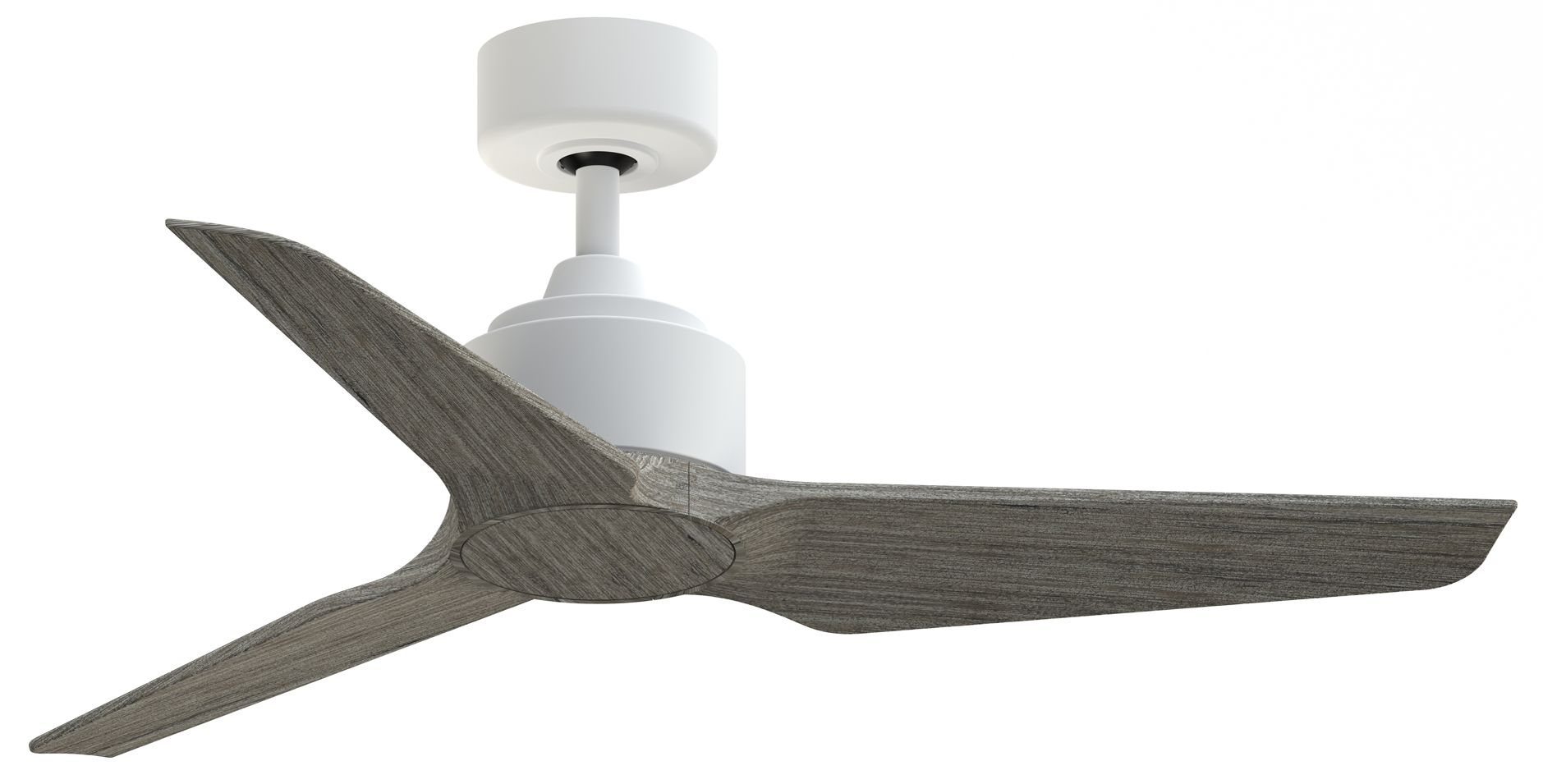 TriAire Custom 44 in In/Out Smart Fan - Matte White
