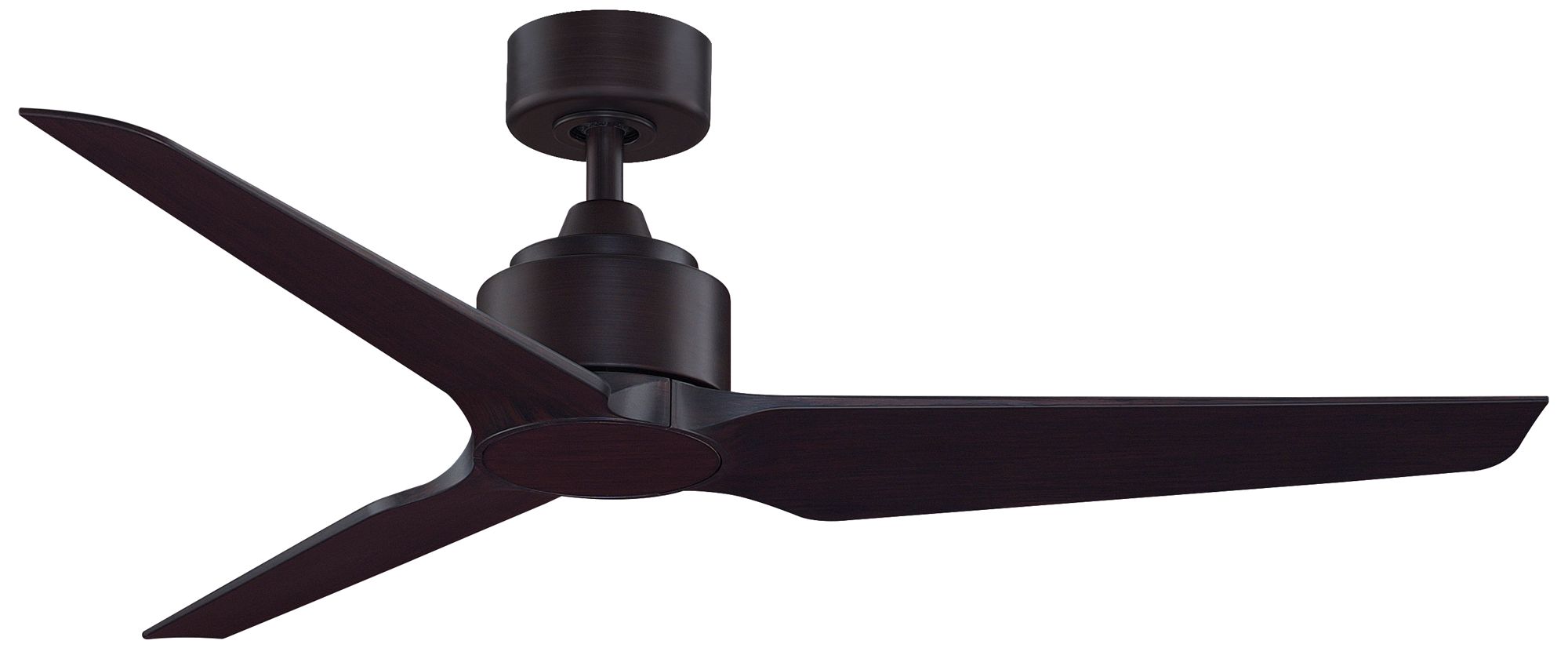 TriAire Custom 52 in In/Out Smart Fan - Dark Bronze w/ Dark Walnut Blades