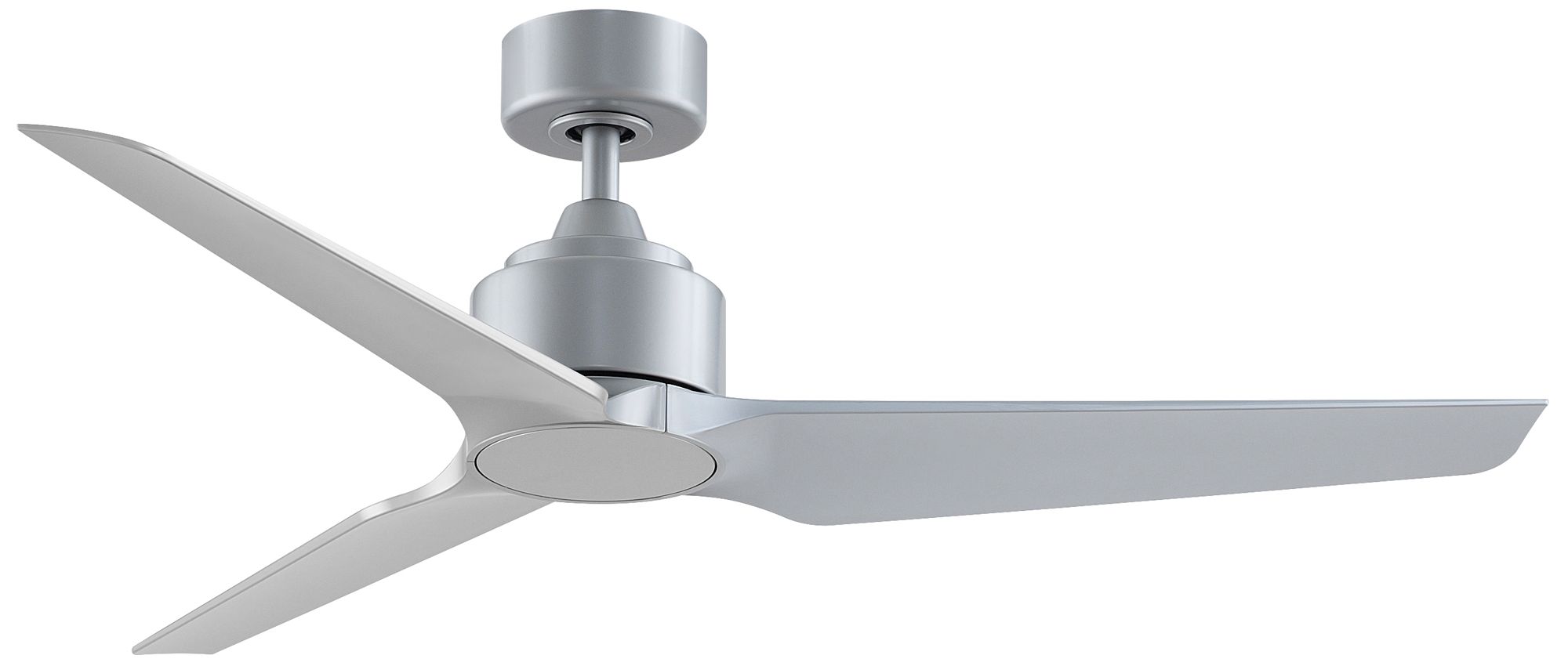 TriAire Custom 52 in In/Out Smart Fan - Silver Blades