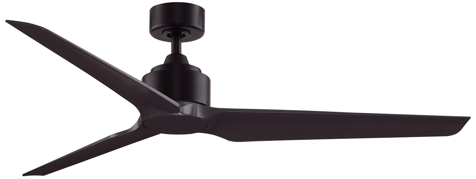 TriAire Custom 60 in In/Out Smart Fan - Dark Bronze w/ Dark Walnut Blades