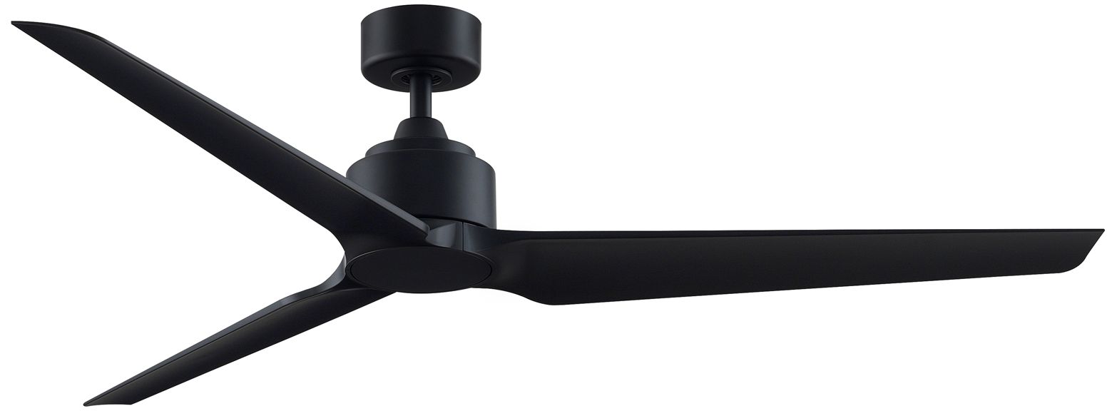 TriAire Custom 64 in In/Out Smart Fan - Black Blades