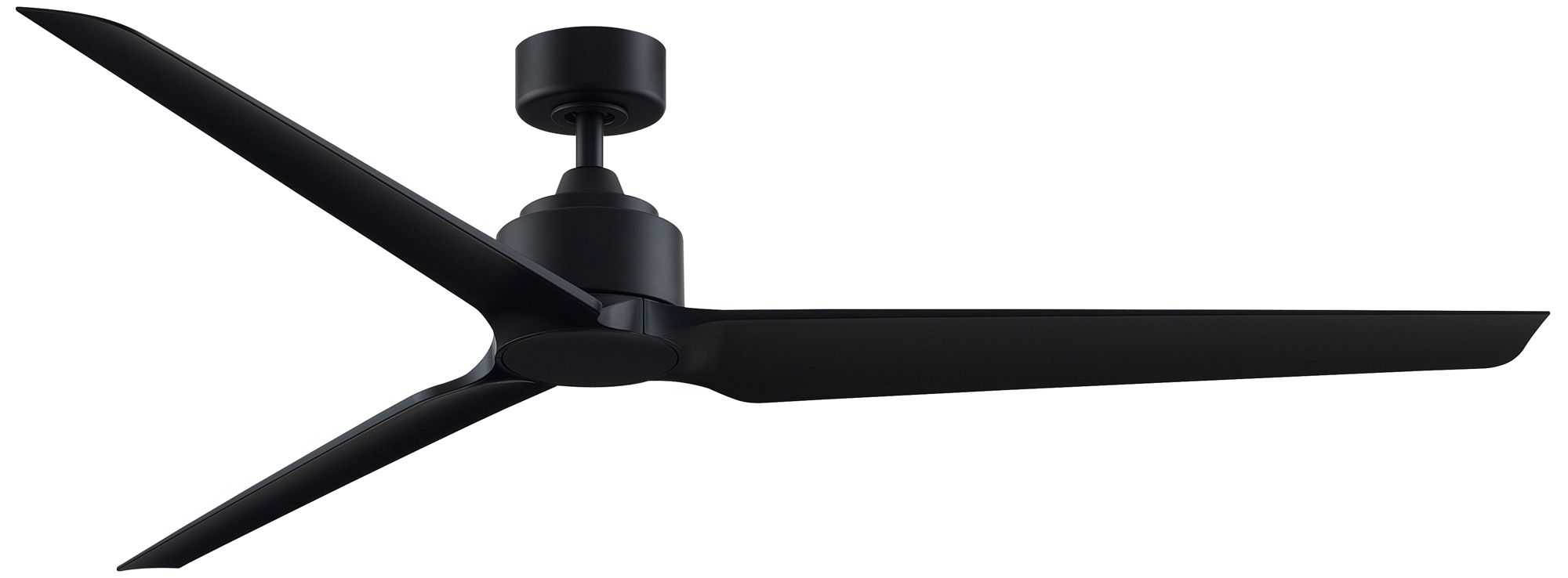 TriAire Custom 72 in In/Out Smart Fan - Black Blades