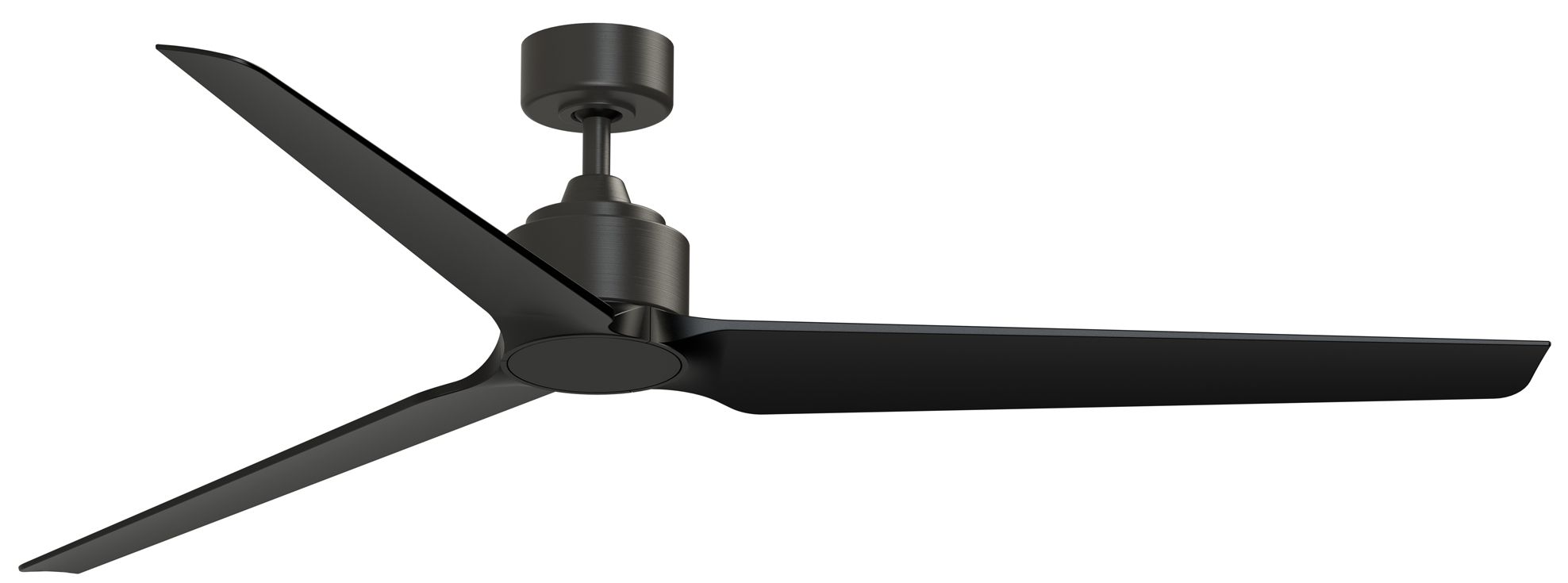 TriAire Custom 72 in In/Out Smart Fan - Dark Bronze w/ Black Blades