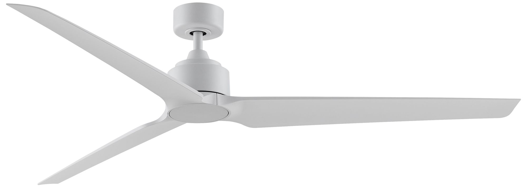 TriAire Custom 72 in In/Out Smart Fan - Matte White Blades