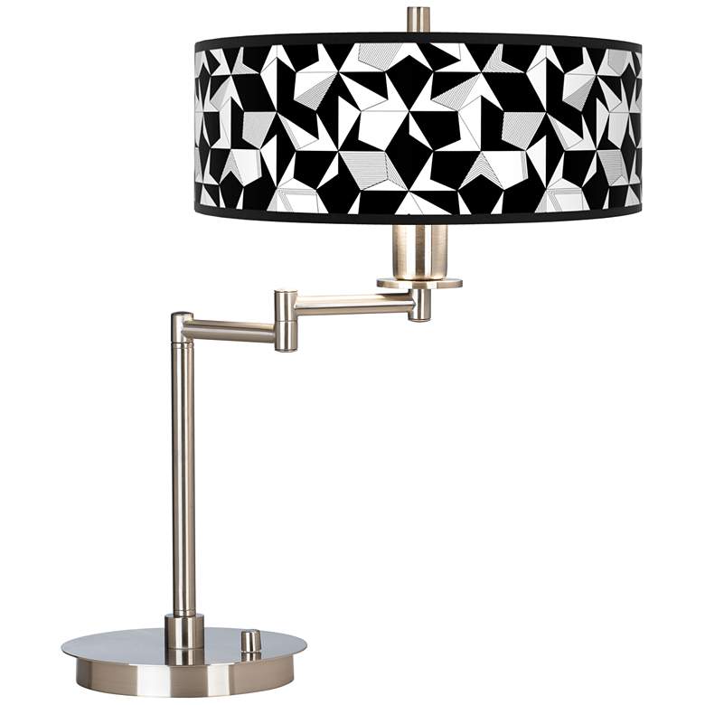 Image 1 Triathlon Giclee CFL Swing Arm Desk Lamp