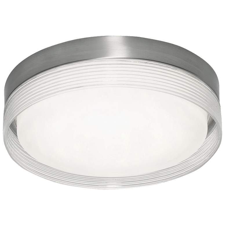 Image 1 Tribeca 12 inch LED Flushmount - 20W 120V - Satin Nickel