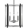 Tribeca 12" Wide Pewter 4-Light Mini Foyer Pendant Light