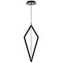 1_Tribeca 19.88"H x 7.88"W 3-Light Mini-Pendant in Black