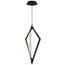 2_Tribeca 19.88"H x 7.88"W 3-Light Mini-Pendant in Black more views