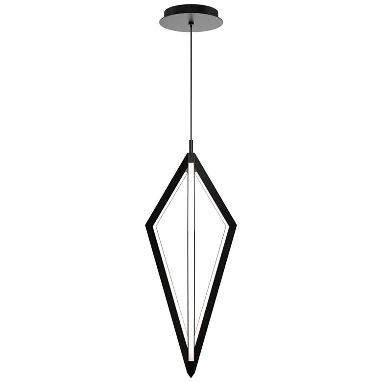 Image 1 Tribeca 19.88"H x 7.88"W 3-Light Mini-Pendant in Black