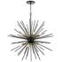Tribeca 42" Wide Shiny Black 13-Light Chandelier