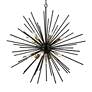 5_Tribeca 42" Wide Shiny Black 13-Light Chandelier more views