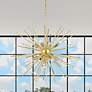 Thumbnail1 of Tribeca 9 Light Soft Gold Foyer Pendant Chandelier