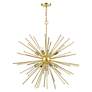 Thumbnail3 of Tribeca 9 Light Soft Gold Foyer Pendant Chandelier more views
