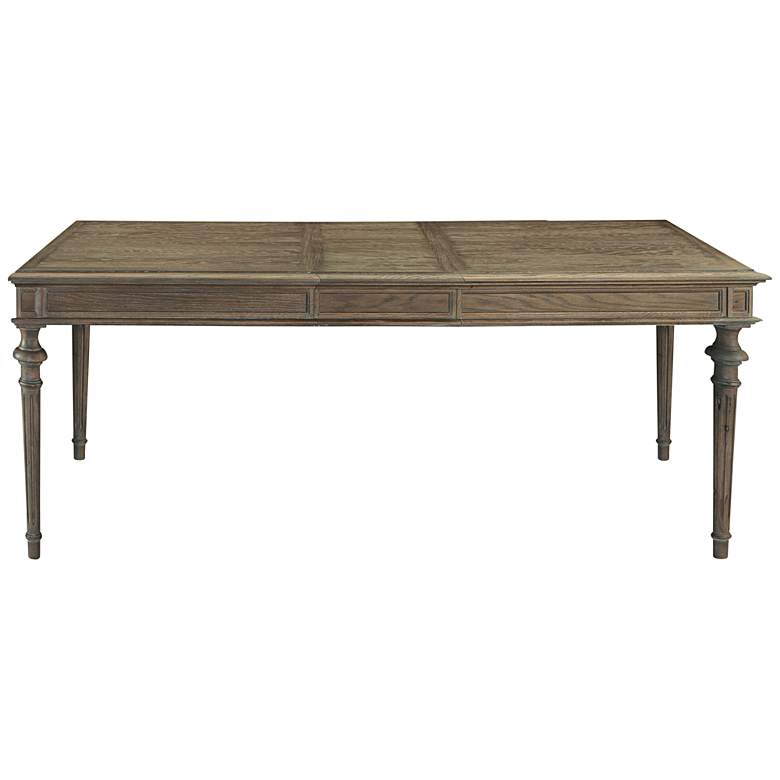 Image 1 Tribeca Brownstone Wood Extension Leg Dining Table