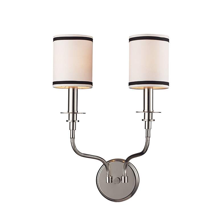 Image 1 Tribeca Collection 19 inch High 2-Light Wall Sconce