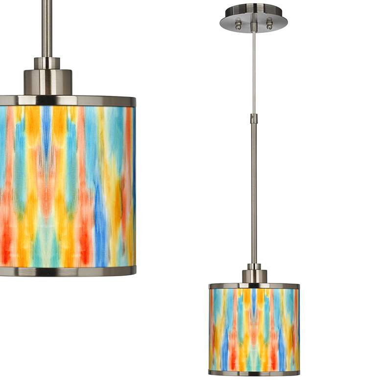 Image 1 Tricolor Wash Giclee Glow Mini Pendant Light