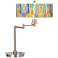Tricolor Wash Giclee Swing Arm LED Desk Lamp